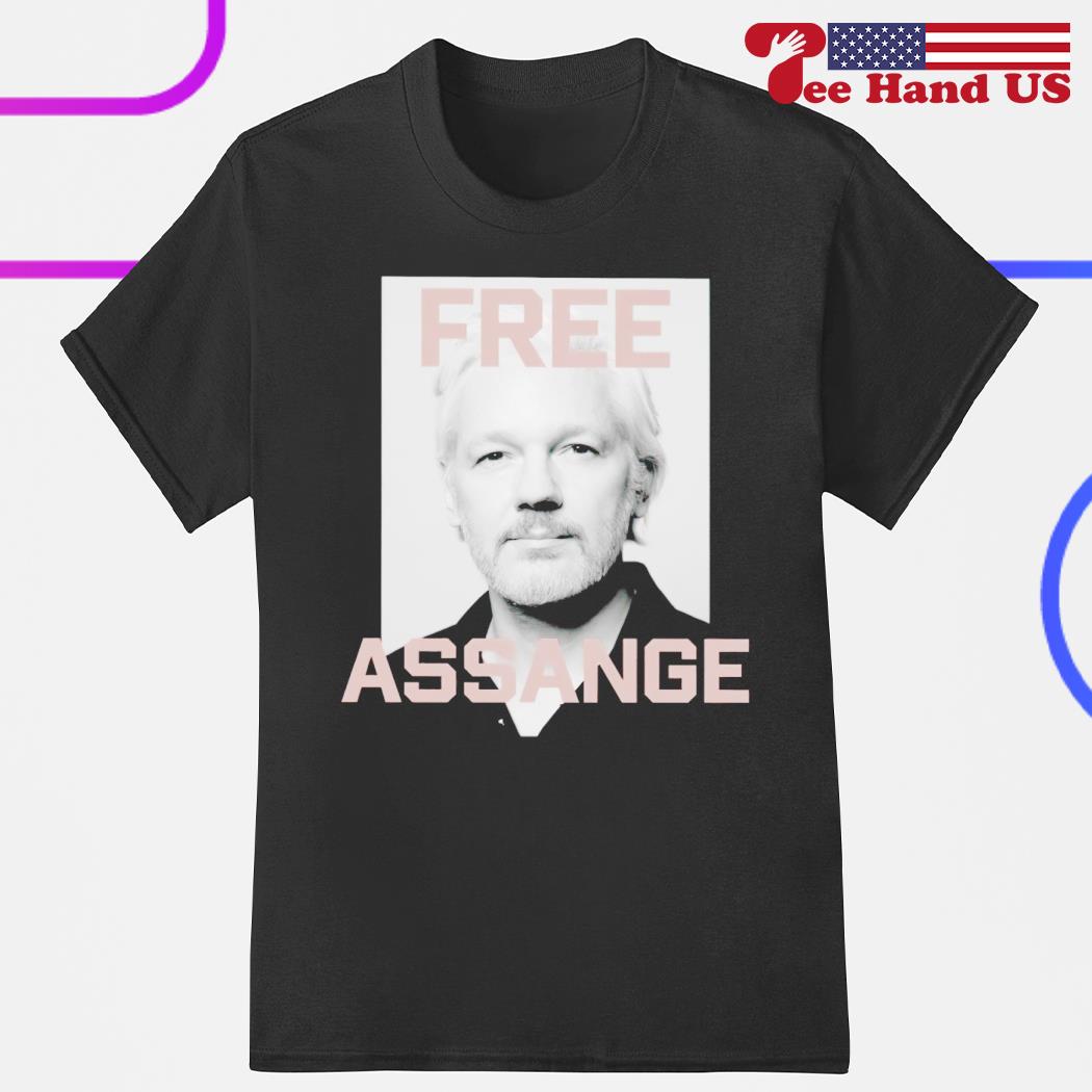 Julian Assange free Assange shirt