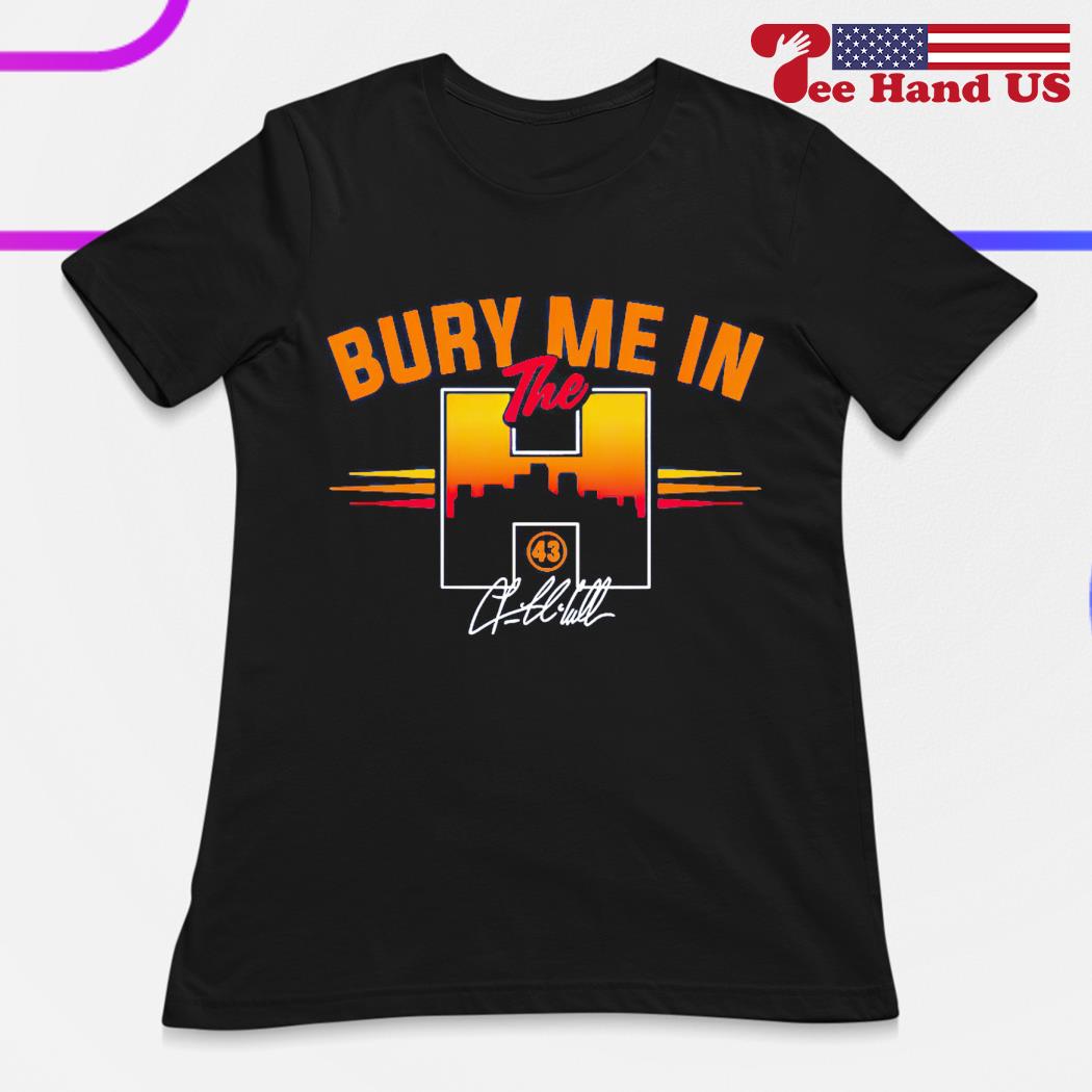 Bury Me in The H Shirt, Women houston astros Shirts, Funny Astros