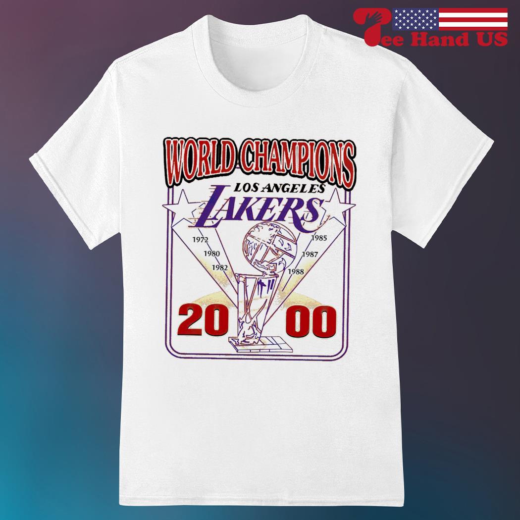 Original 1988 Los Angeles Lakers World Champions Shirt, hoodie, sweater,  long sleeve and tank top