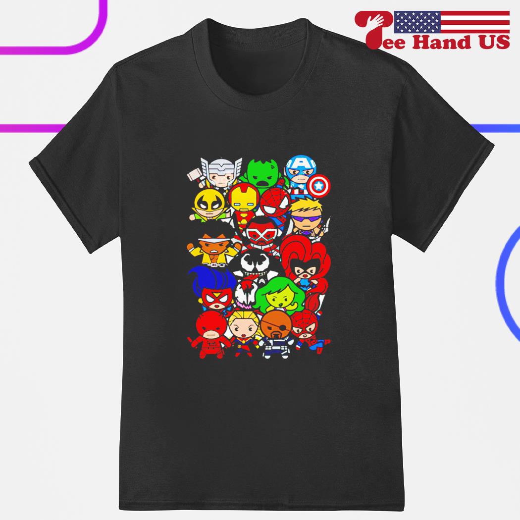 Marvel Heroes and Villains shirt