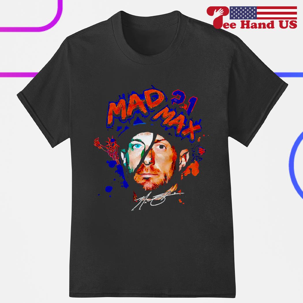 Max Scherzer New York Mets Mad Max signature shirt
