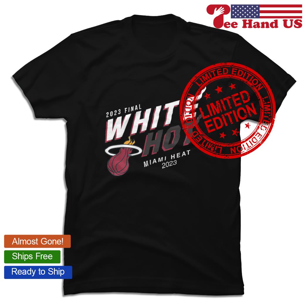 Miami Heat 2023 final white hot shirt
