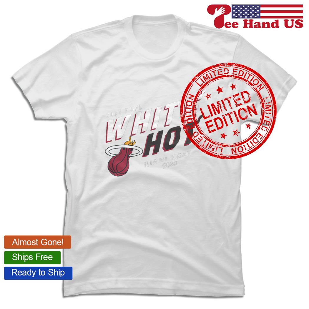 Miami Heat 2023 final white hot shirt