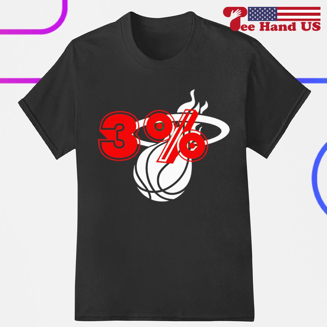 Miami Heat 3% shirt