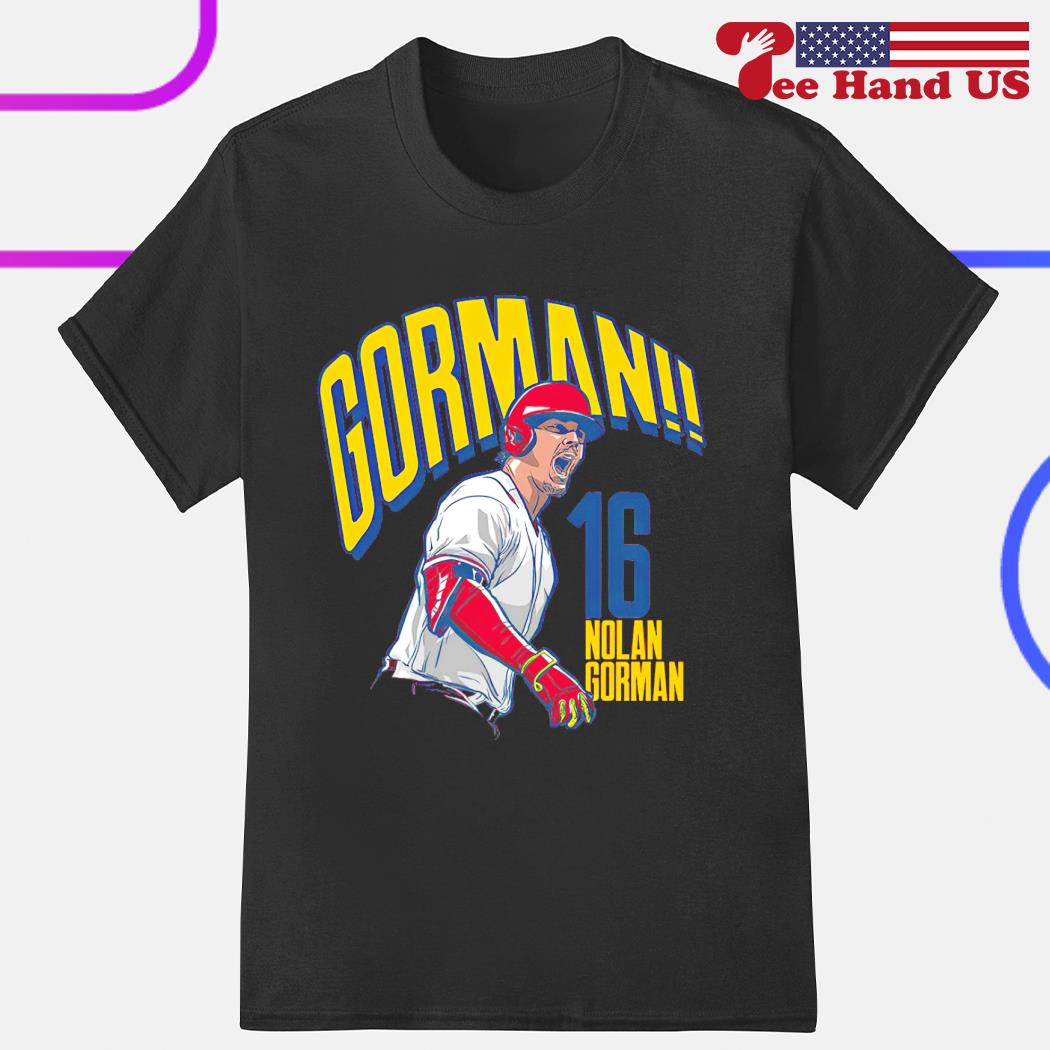 Nolan Gorman #16 St. Louis Baseball shirt, hoodie, sweater, long