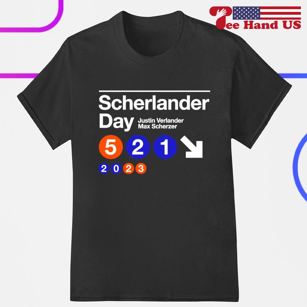 Scherlander Day Justin Verlander Max Scherzer 5 21 2023 shirt