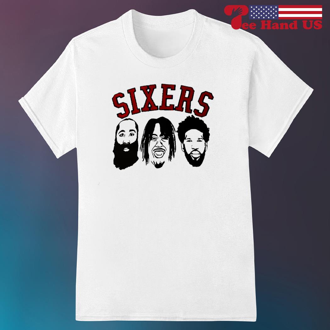 Sixers Harden Embiid Maxey shirt