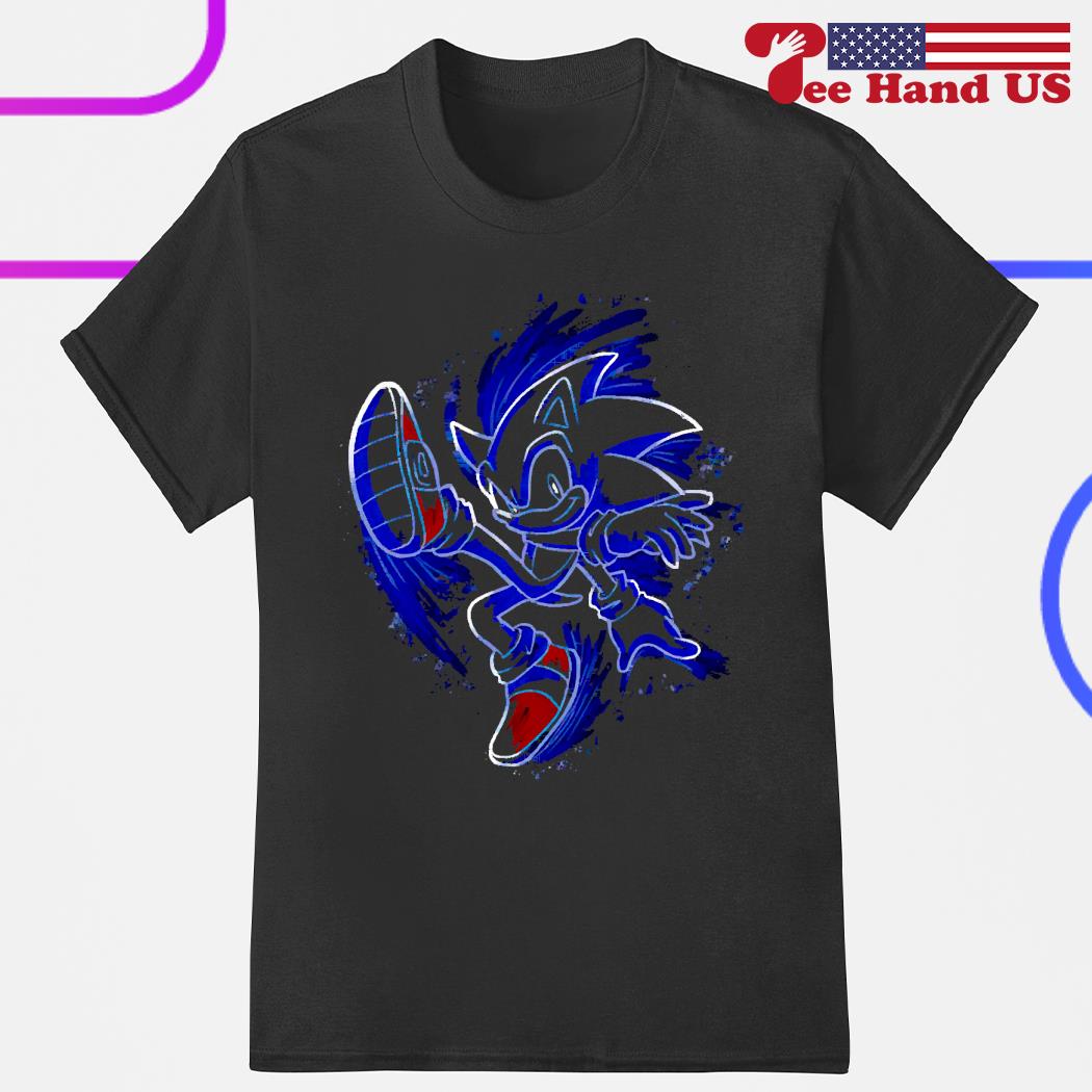Sonic speed power line shirt