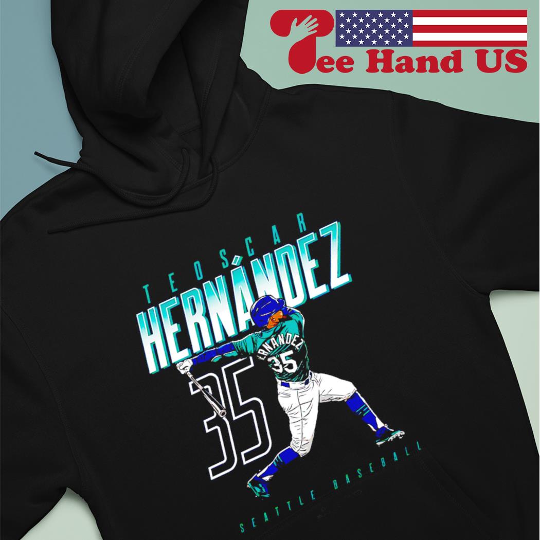 Teoscar Hernandez Swinging Seattle Baseball shirt, hoodie, sweater