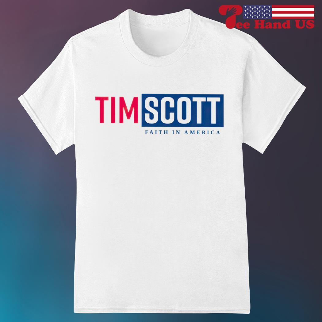 Tim Scott faith in America shirt