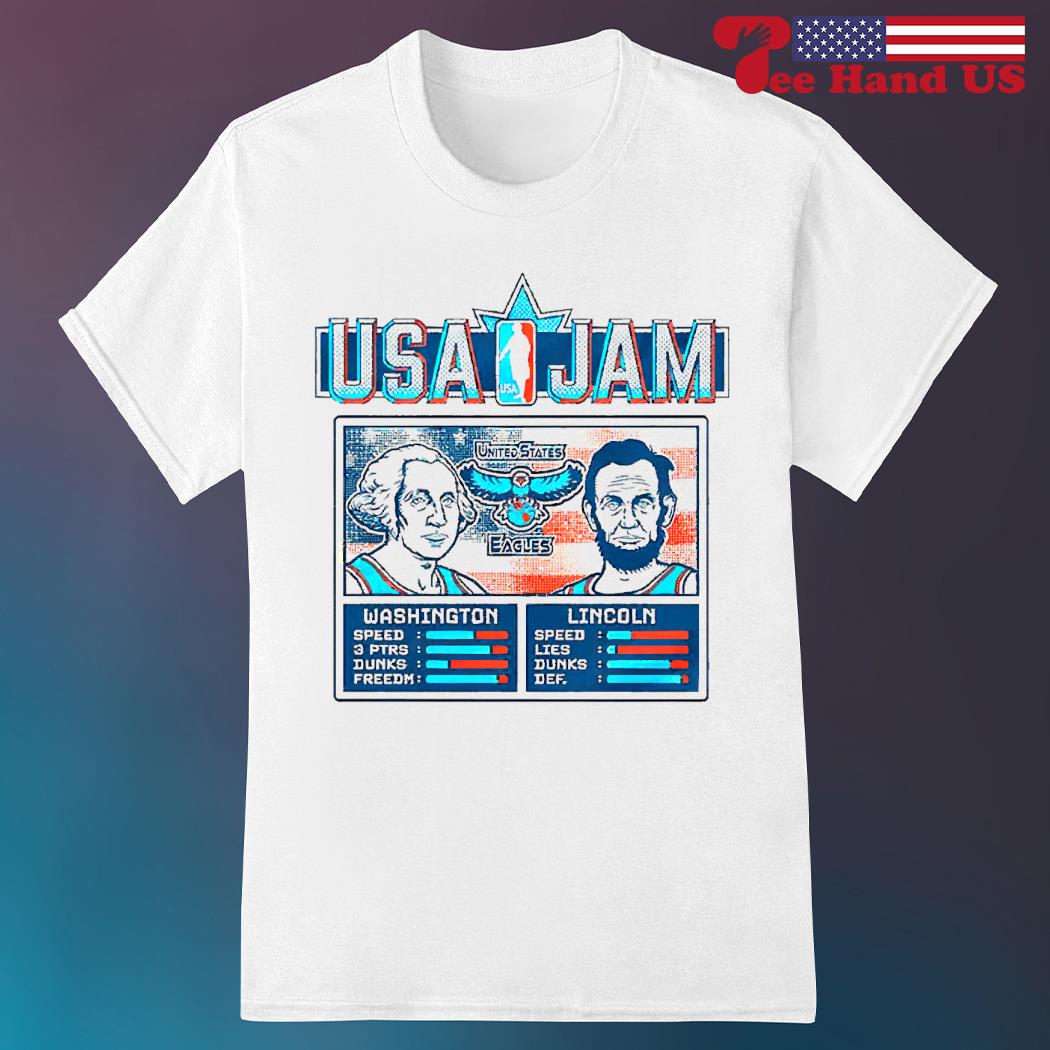 USA Jam Washington and Lincoln shirt