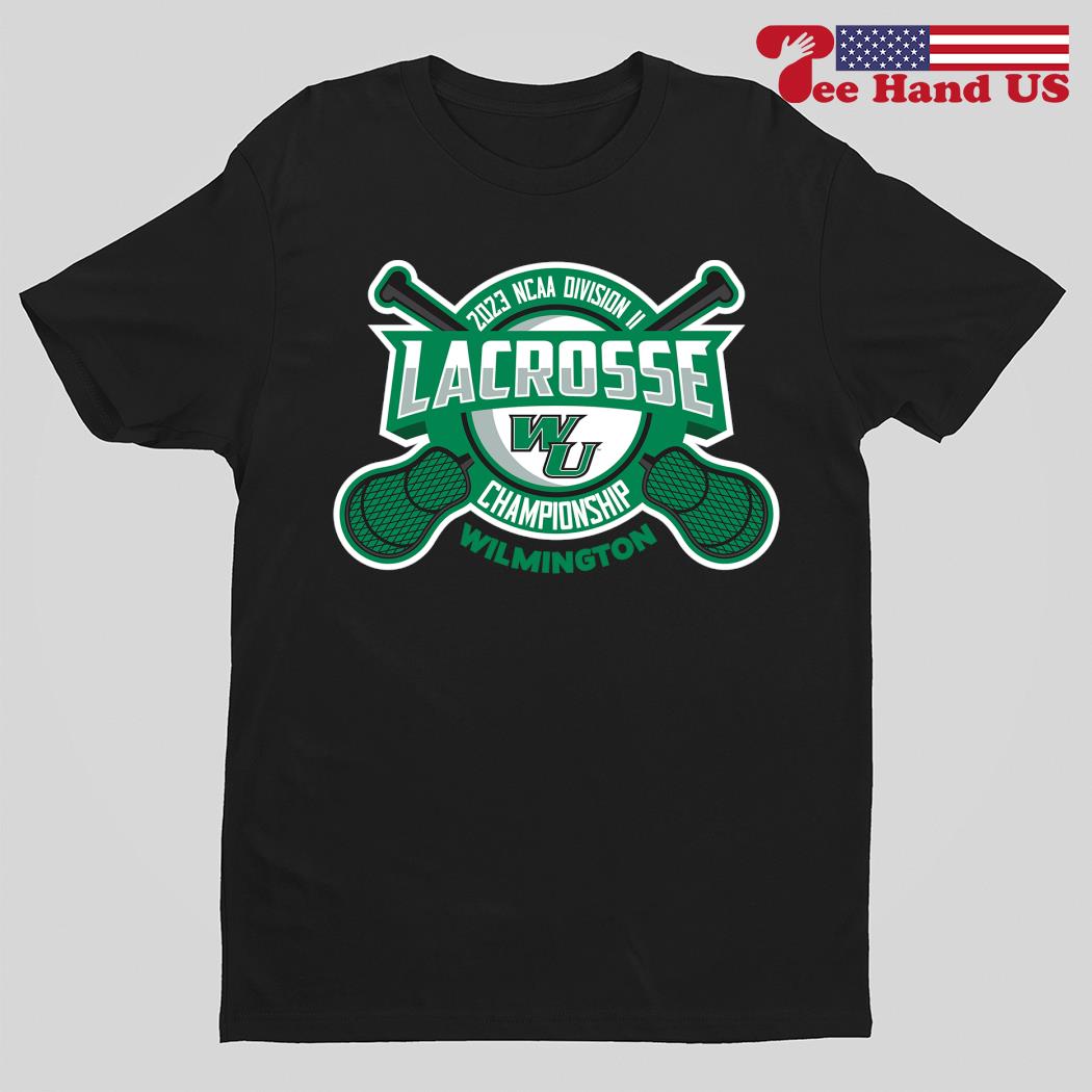 Wilmington University 2023 Ncaa DII Lacrosse Championship logo T-shirt