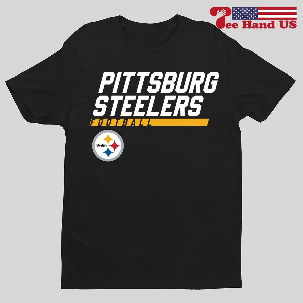 Tops, Steelers Glitter Logo Tshirt