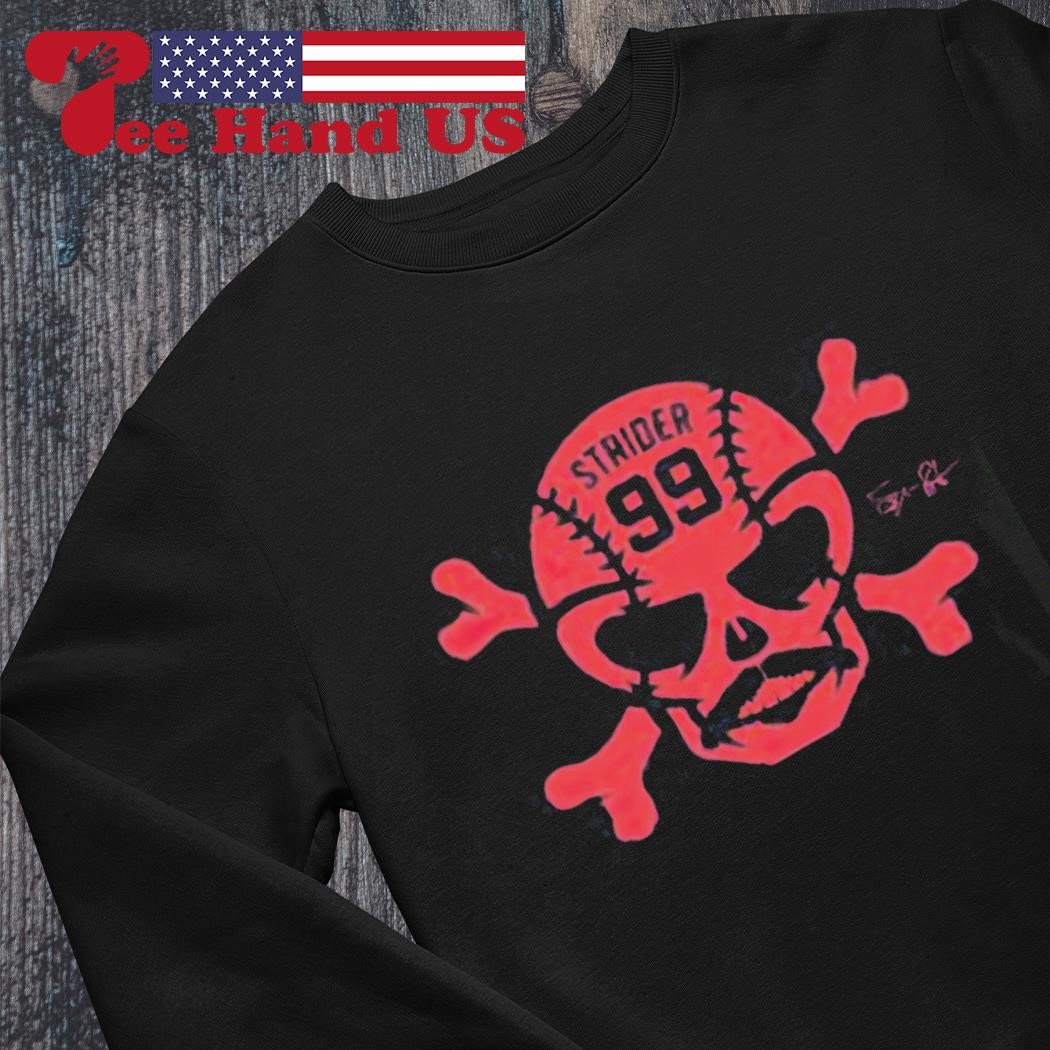 Atlanta Braves Spencer Strider Strider Skull shirt, hoodie