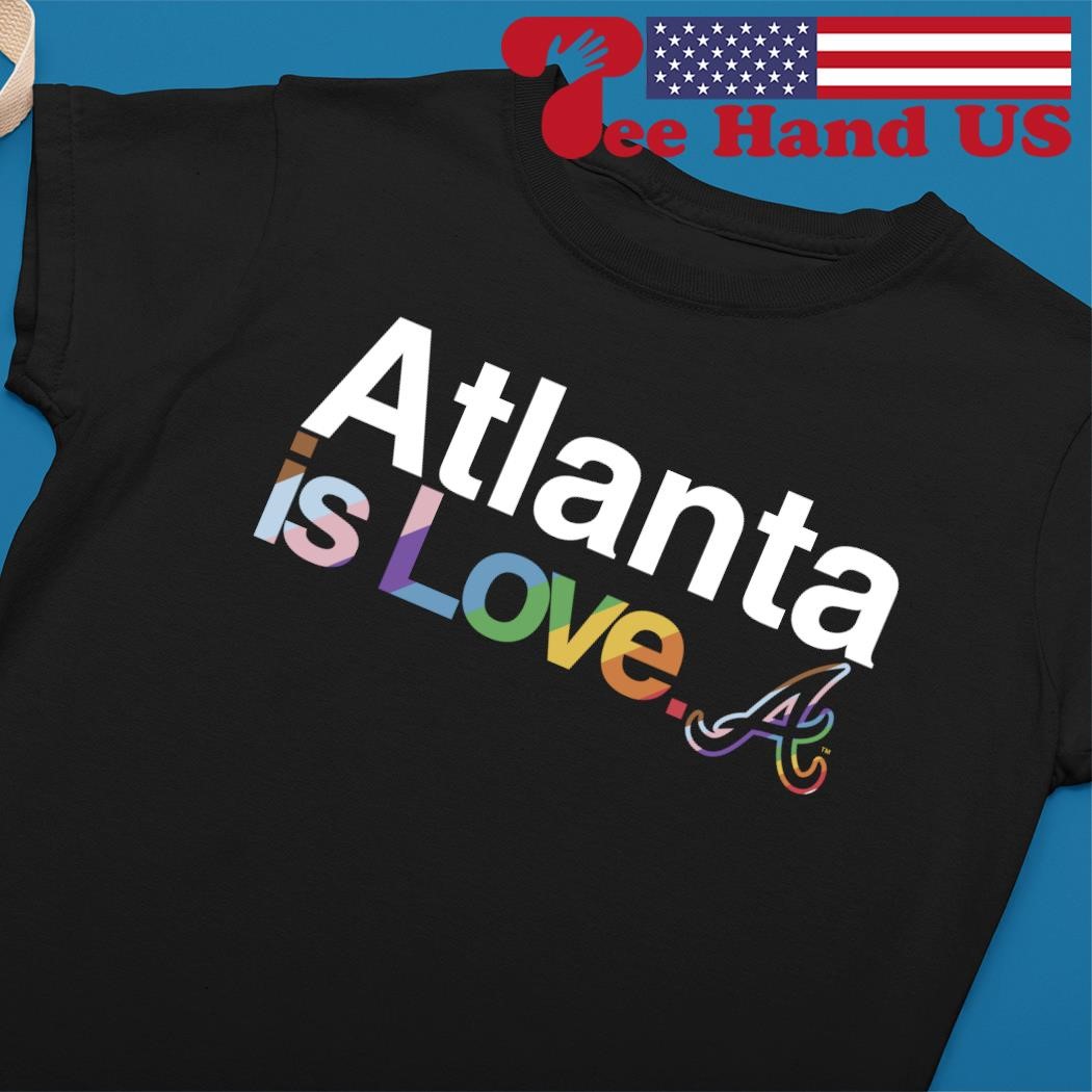 atlanta braves pride shirt