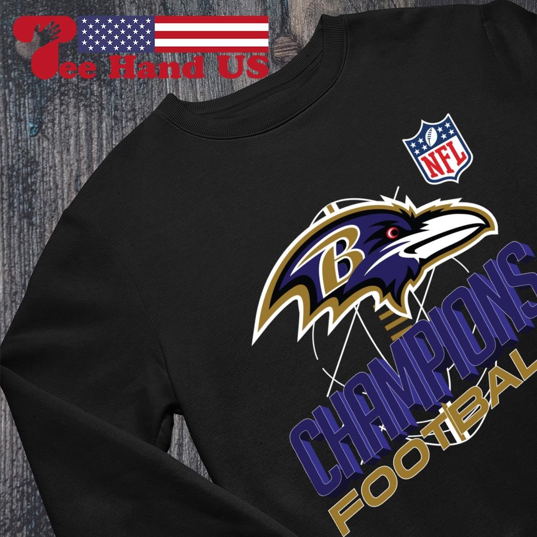 Baltimore Ravens logo champions NFL shirt, hoodie, sweater, long sleeve and  tank top