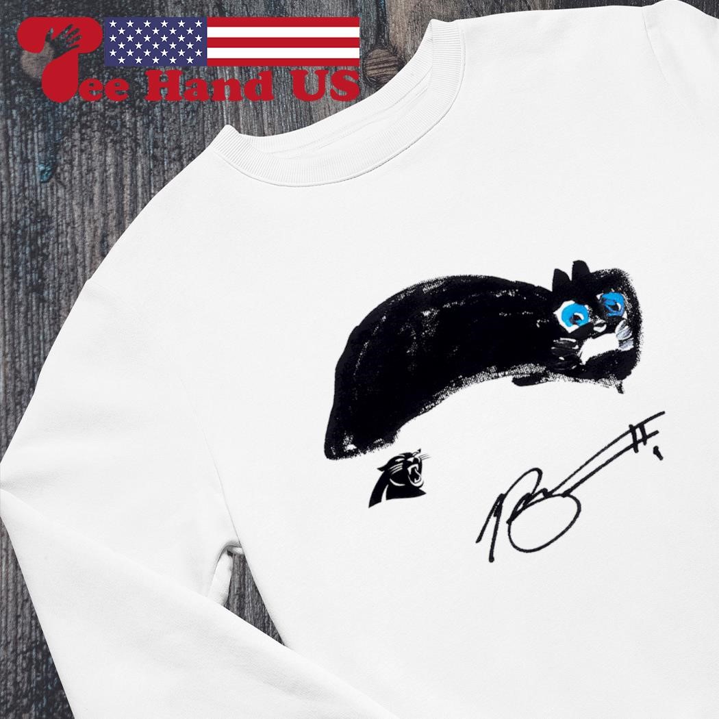 Bryce Young draw Carolina Panthers logo shirt, hoodie, sweater, long sleeve  and tank top