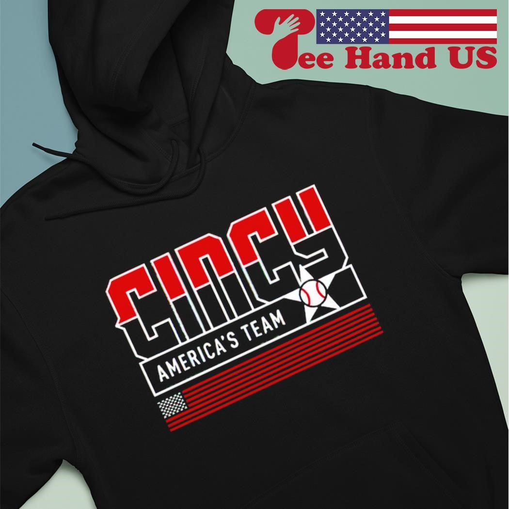 Cincinnati Reds America's Team 2023 shirt, hoodie, sweater, long sleeve and  tank top