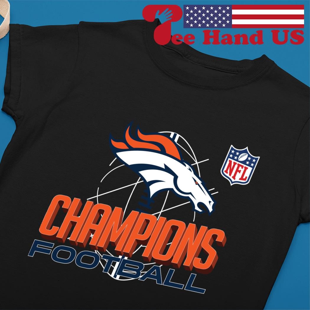 Denver Broncos NFL Champions football logo T-shirt, hoodie, sweater, long  sleeve and tank top