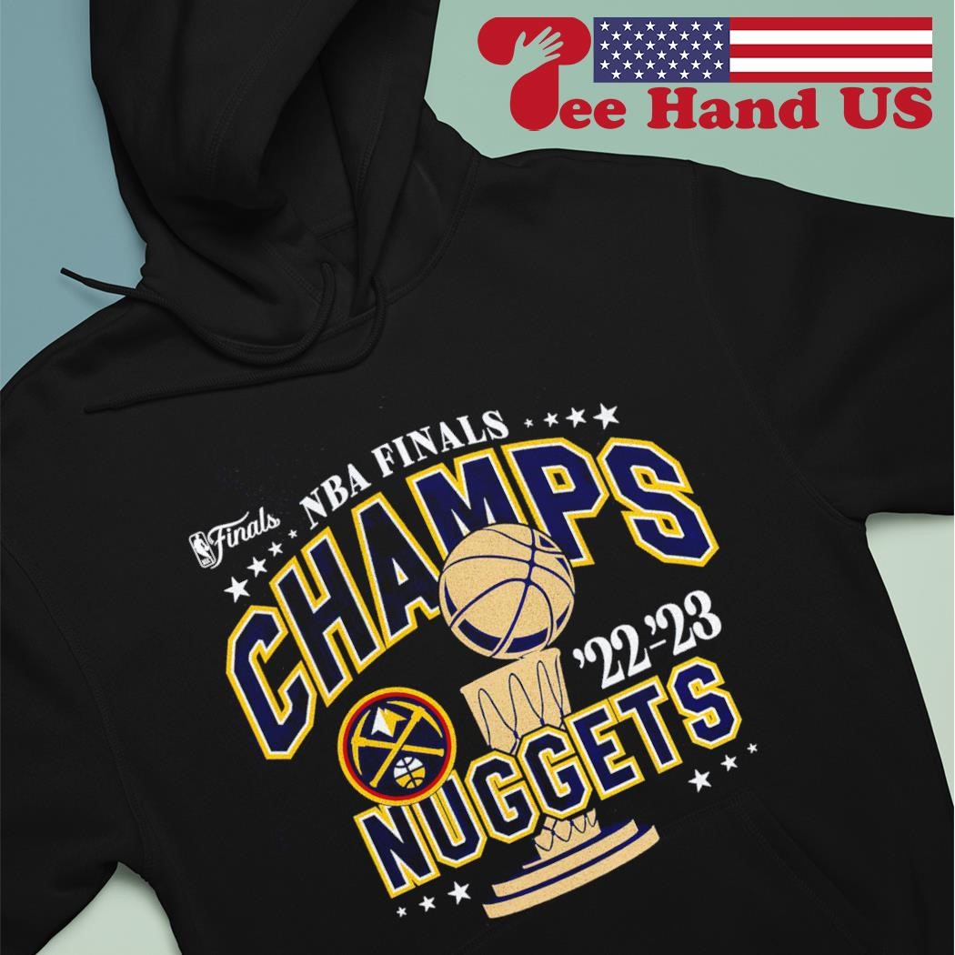 Denver Nuggets 2023 Nba Finals Champions Slip Trophy T-shirt