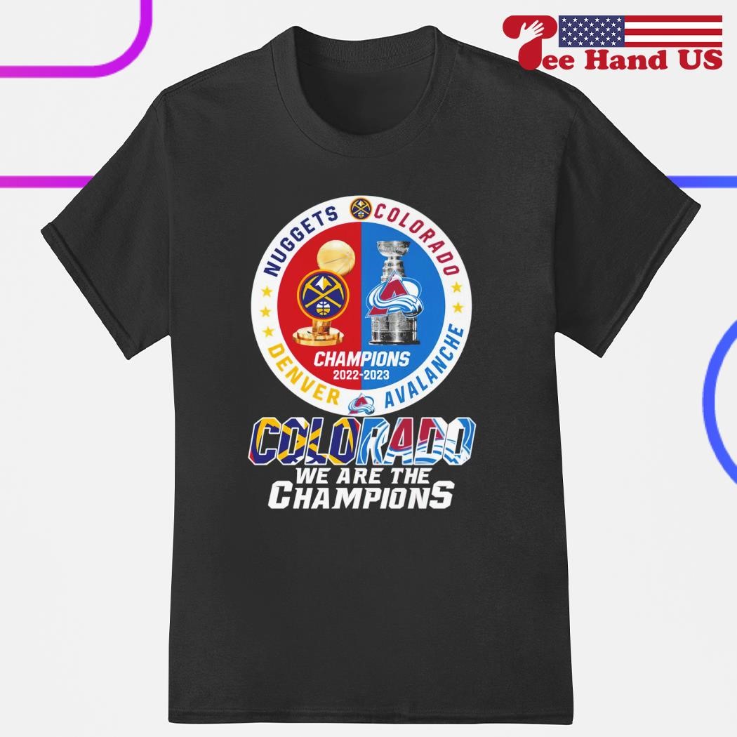 Colorado Avalanche champion logo shirt, hoodie, sweater, long sleeve and  tank top
