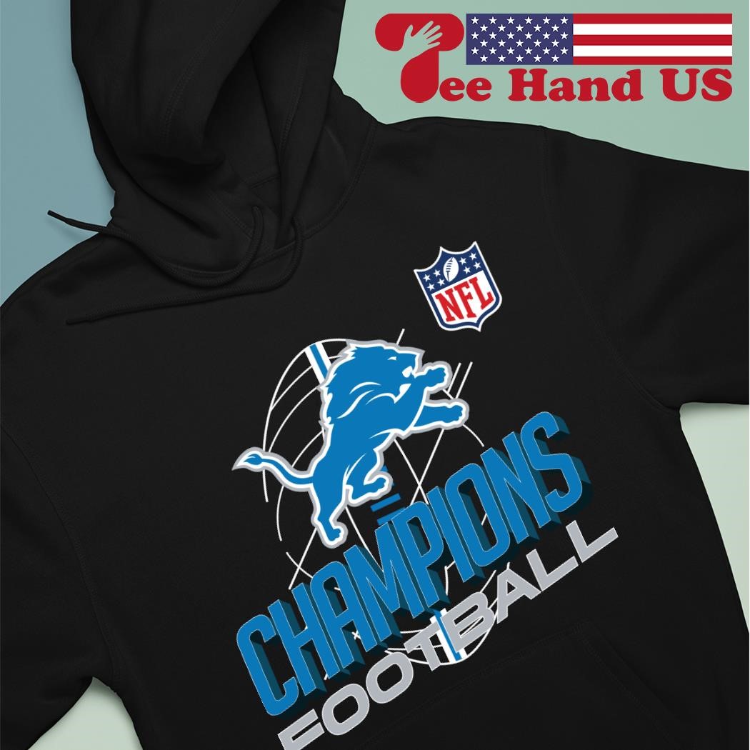 Detroit Lions NFL Champions football logo T-shirt, hoodie, sweater