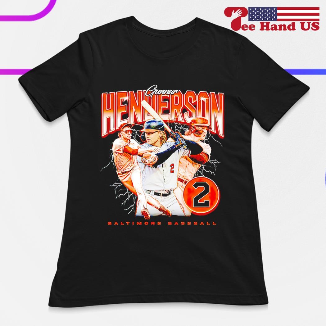 Gunnar Henderson 2 Baltimore Orioles baseball Retro 90s shirt