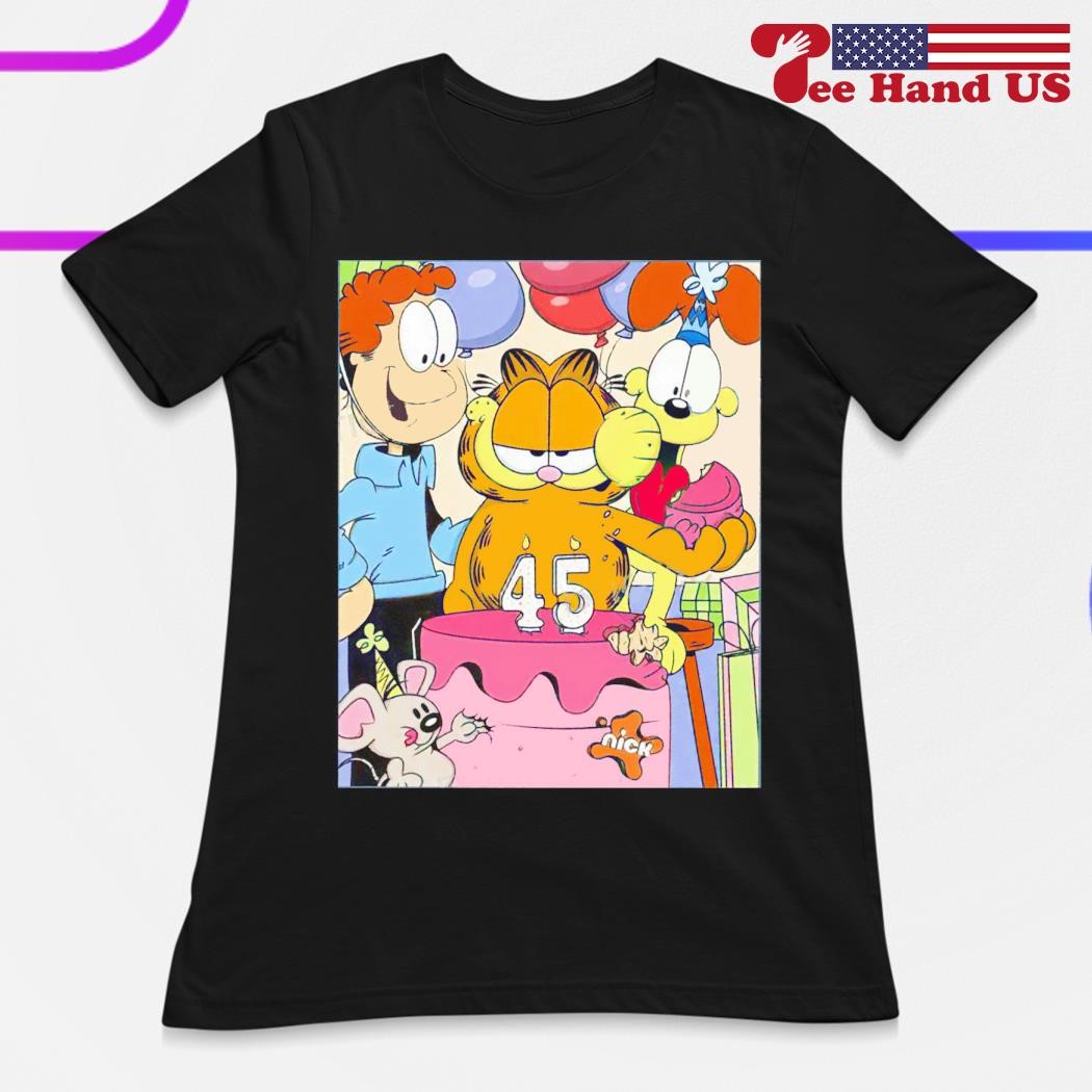 Garfield hotsell birthday shirt