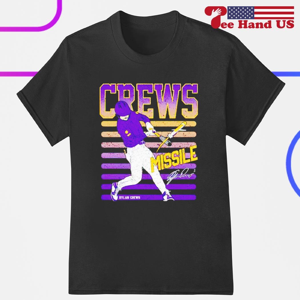 Trending] New Dylan Crews Jersey LSU Tigers White Purple