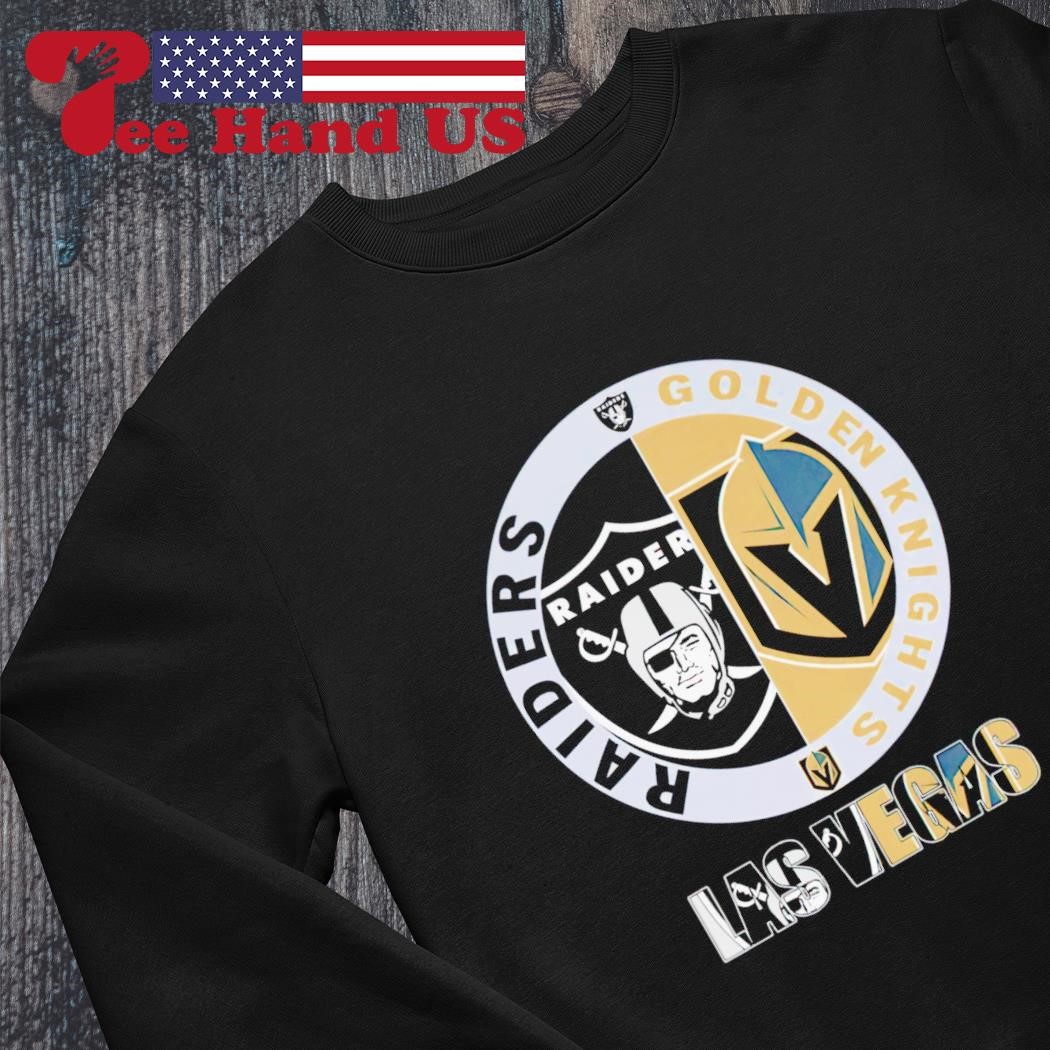 Las vegas raiders vs vegas golden knights las vegas champion 2023 logo  shirt, hoodie, sweater, long sleeve and tank top