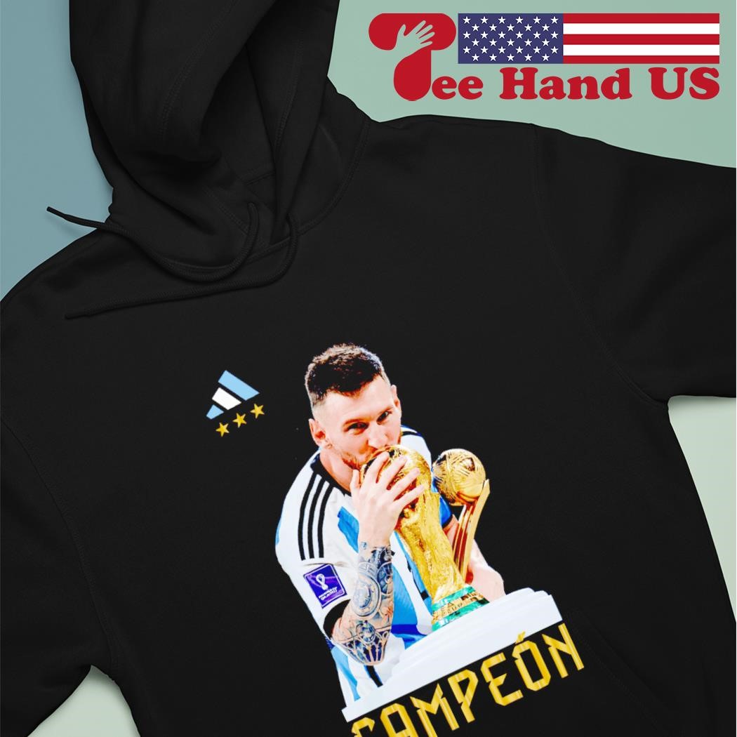 Lionel Messi Argentina Campeon Adidas shirt, hoodie, sweater, long sleeve  and tank top