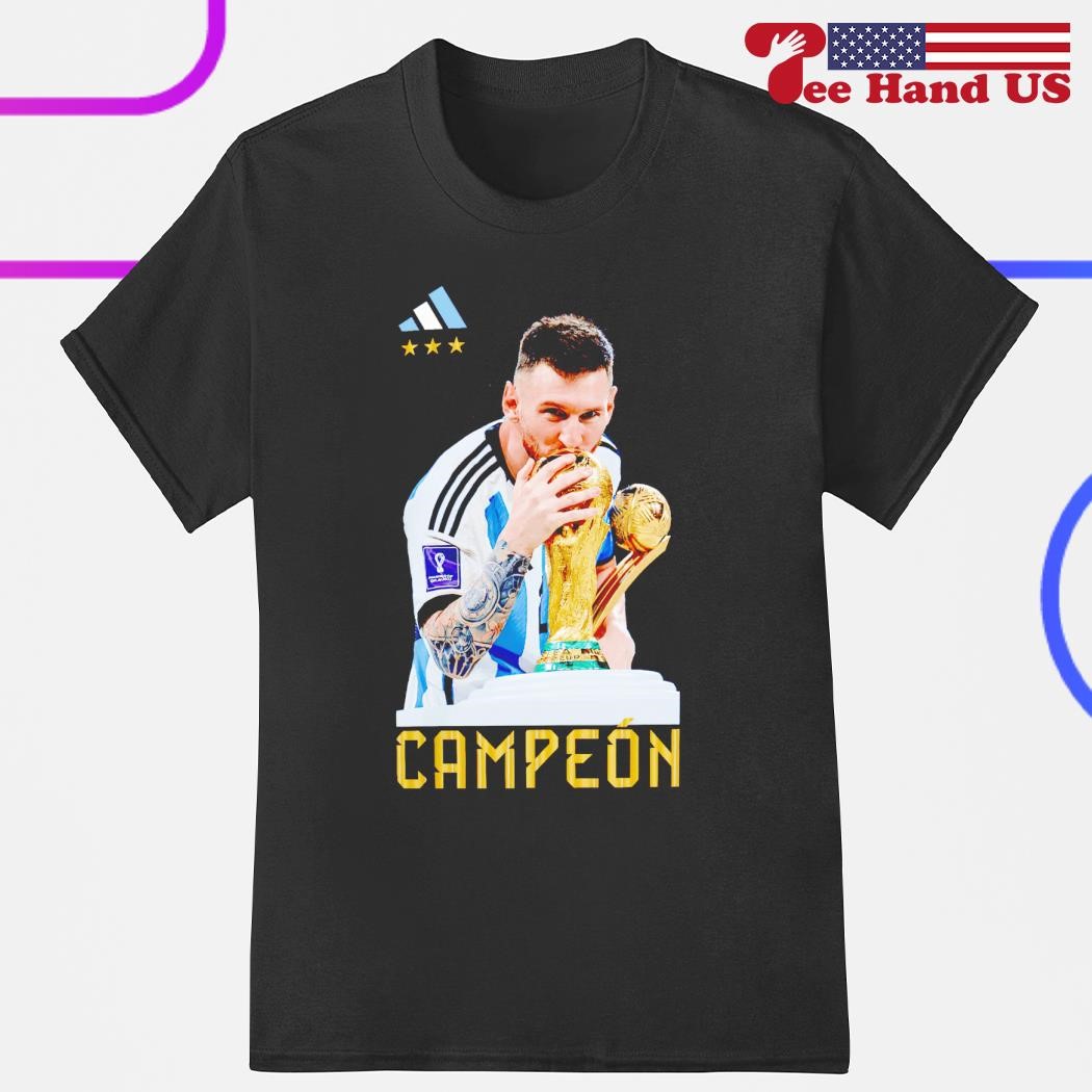 Lionel Messi Argentina Campeon Adidas shirt, hoodie, sweater, long sleeve  and tank top