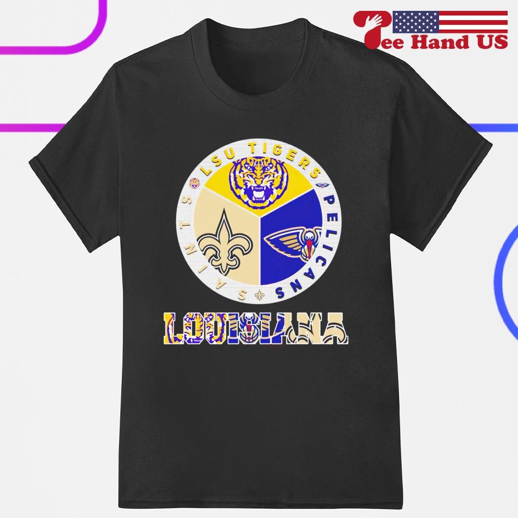 Design new orleans saints and lsu tigers shirt, hoodie, sweater, long  sleeve and tank top