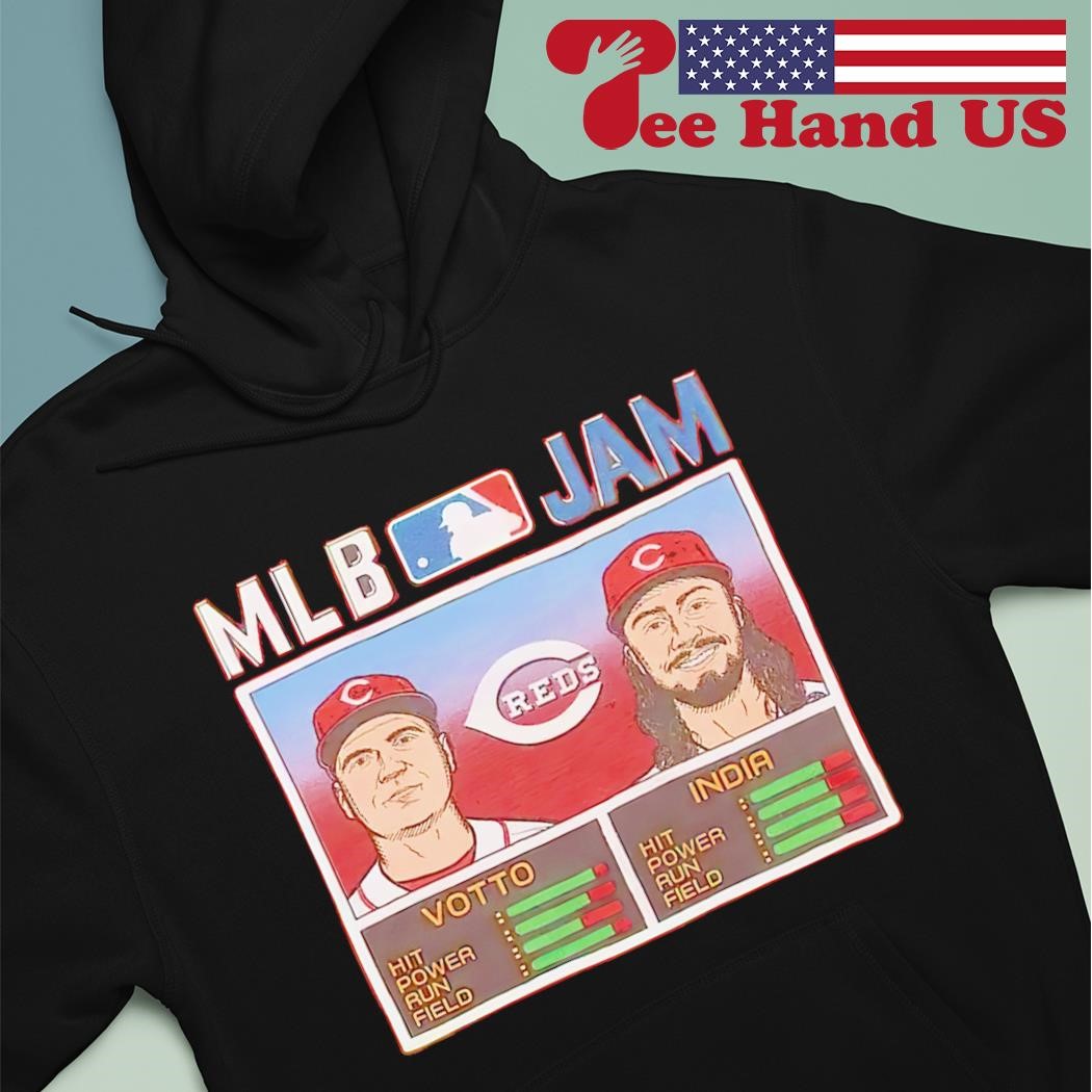 MLB Jam Reds Votto and India T-shirt, hoodie, sweater, long sleeve and top