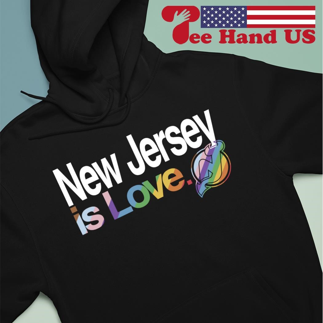 New Jersey Devils is love pride shirt, hoodie, sweater, long