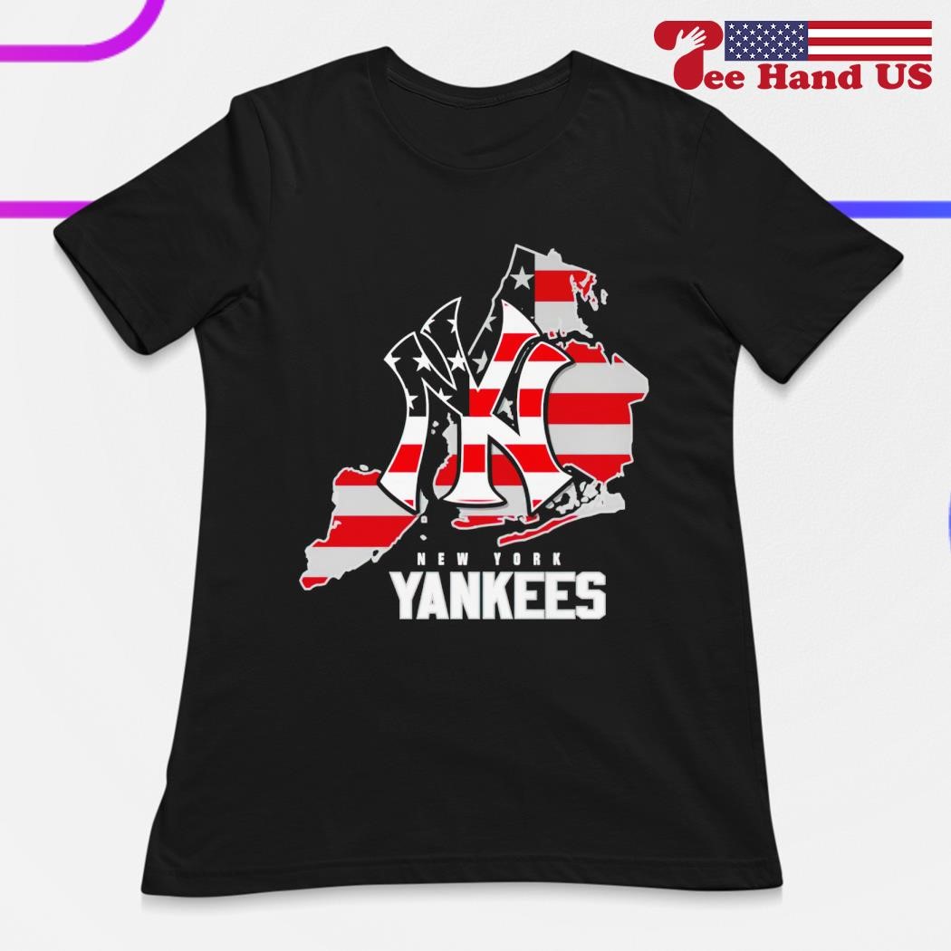 New York Yankees map USA flag shirt, hoodie, sweater, long sleeve and tank  top