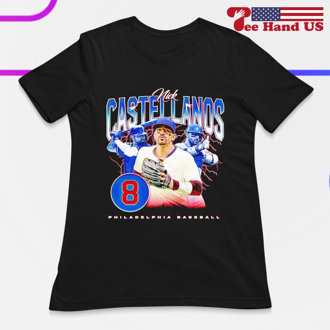 Philadelphia Phillies Nick Castellanos 90s Retro Shirt, hoodie, sweater,  long sleeve and tank top