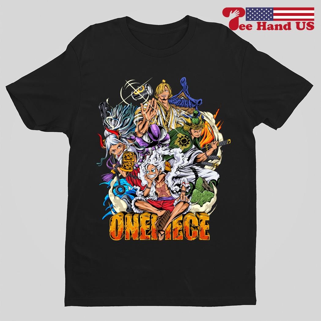 One Piece Lufffy Sanji Zoro Yamato Wano arc shirt, hoodie, sweater, long  sleeve and tank top