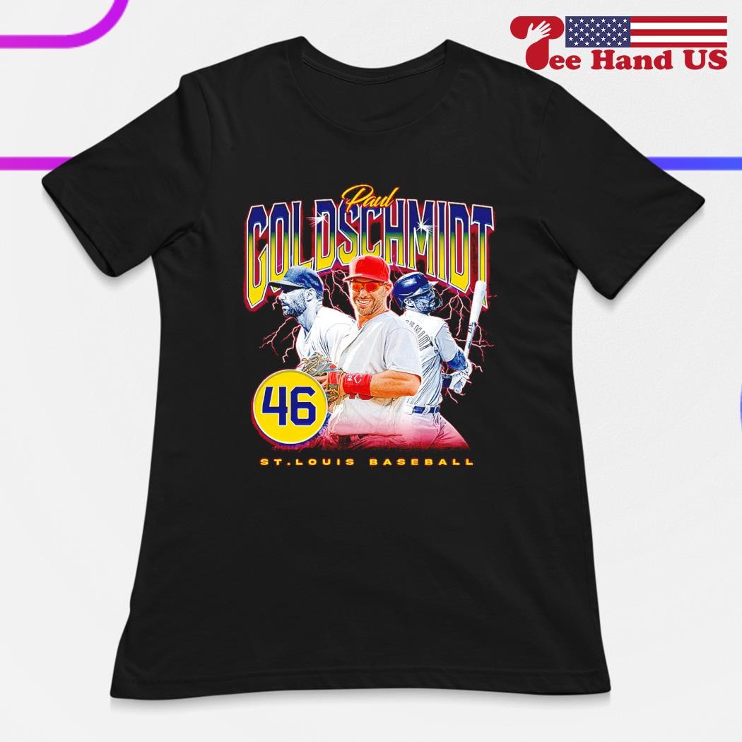 St. Louis Baseball Paul Goldschmidt Retro 90s Shirt - Yeswefollow