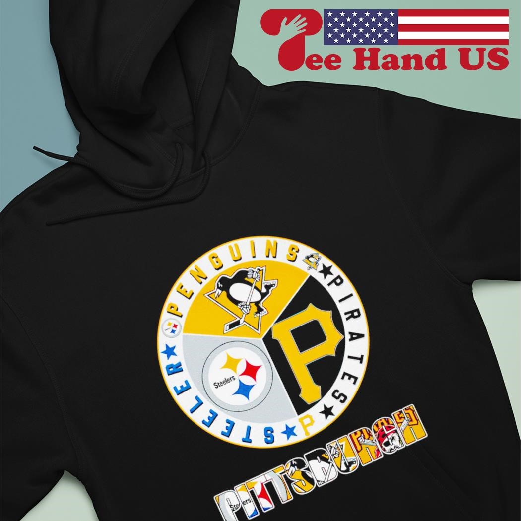 Pittsburgh Penguins Pirates Steelers logo shirt, hoodie, sweater