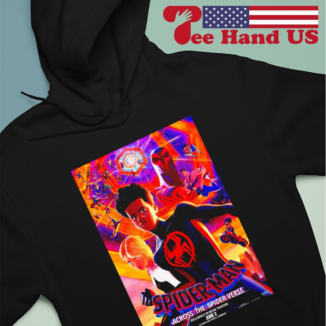 Spider-Man Across The Spider-Verse Movie 2023 Miles Morales shirt, hoodie,  sweater, long sleeve and tank top