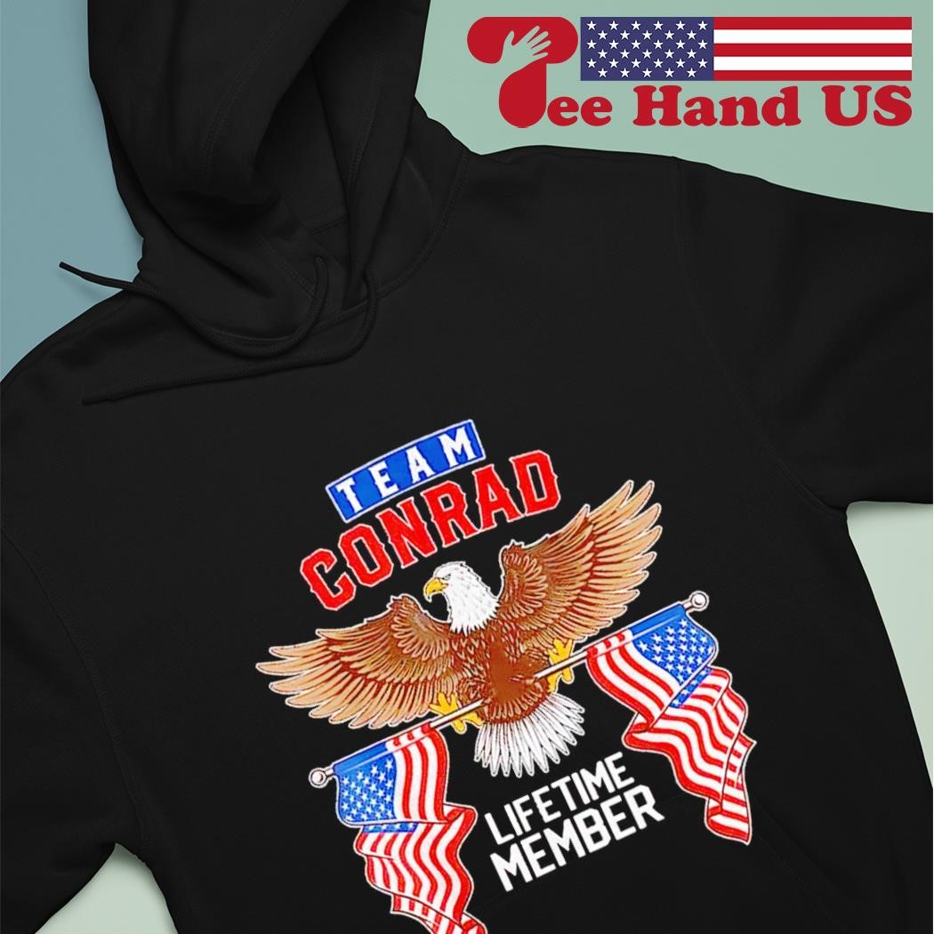 Team Conrad American Eagle T-shirt, hoodie, sweater, long sleeve