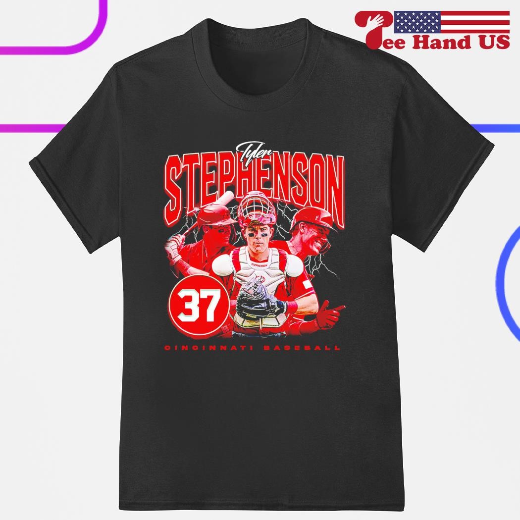 Tyler Stephenson Cincinnati Reds lightning retro shirt, hoodie, sweater,  long sleeve and tank top