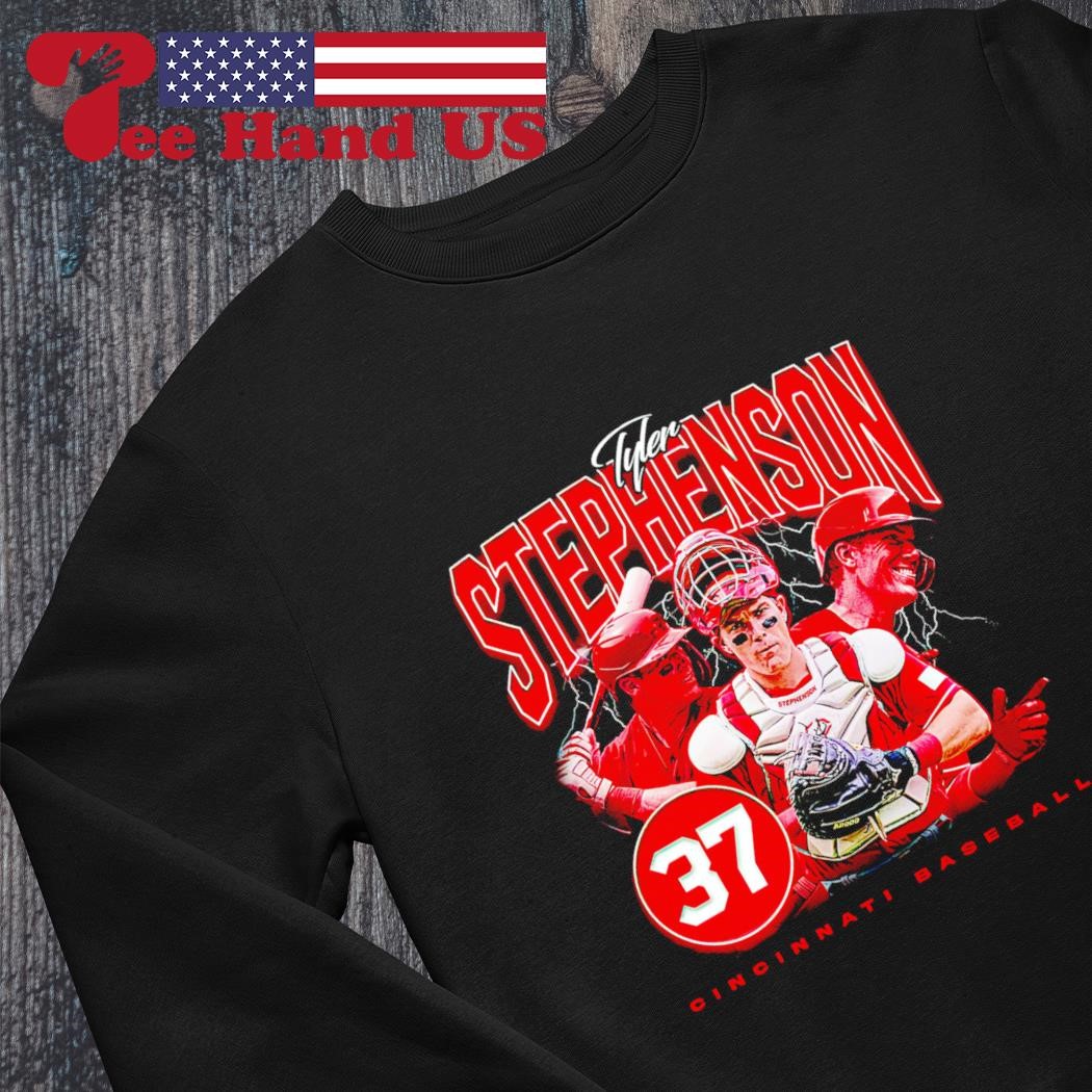 Tyler Stephenson 37 retro Cincinnati baseball shirt, hoodie, sweater, long  sleeve and tank top