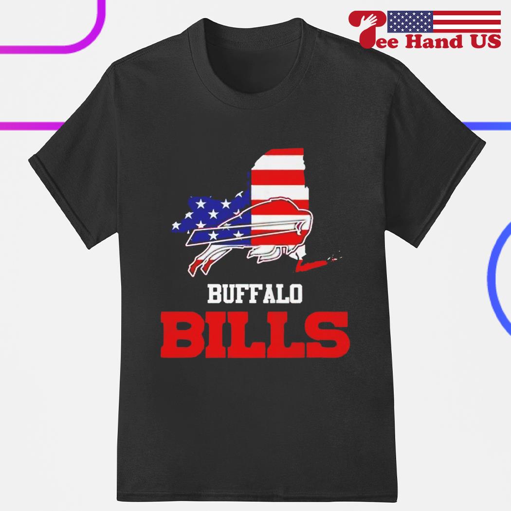 Buffalo Bills map USA flag shirt, hoodie, sweater, long sleeve and tank top