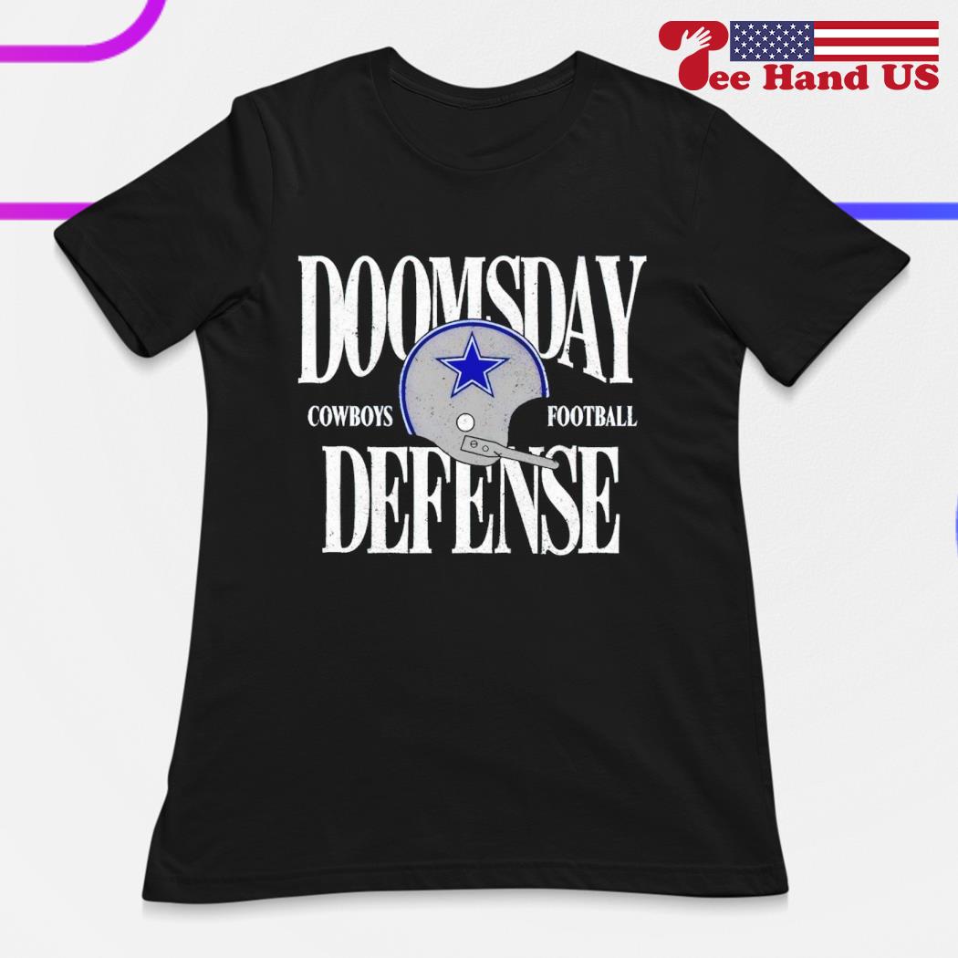 Doomsday defense Dallas Cowboys football helmet funny T-shirt