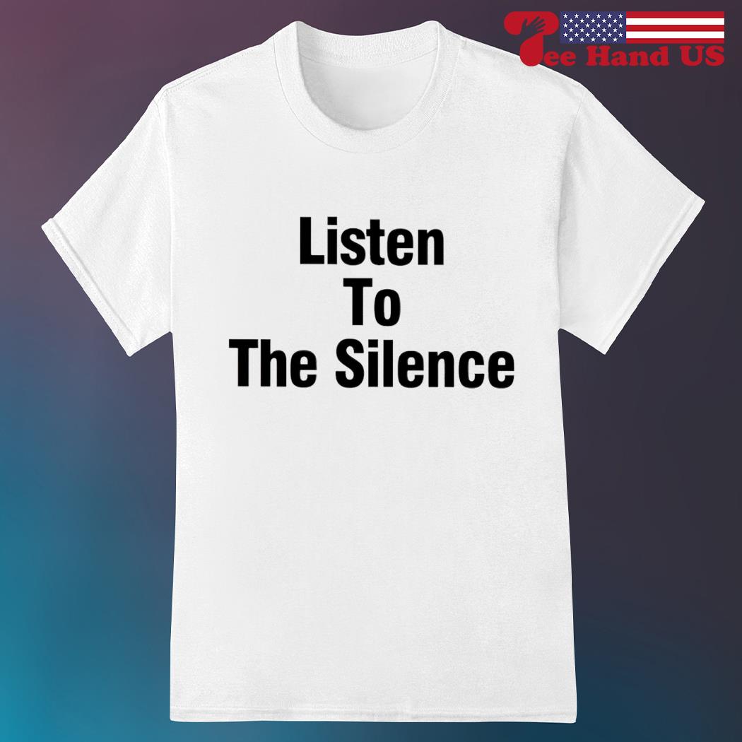 LISTEN TO THE SILENCE / T-SHIRT - Tシャツ/カットソー(半袖/袖なし)