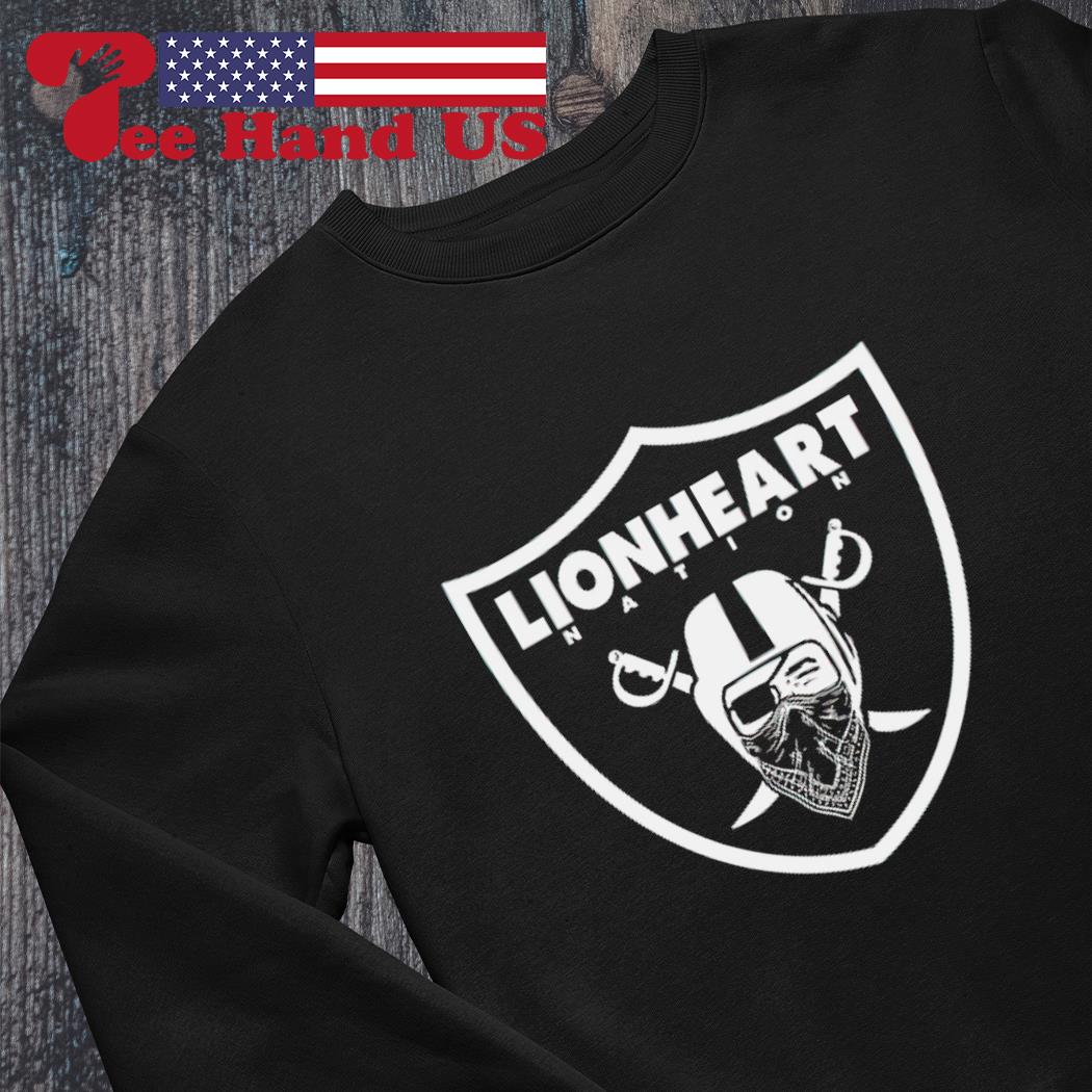 Los Angeles Raiders Lionheart Nation New Shirt, hoodie, sweater, long  sleeve and tank top