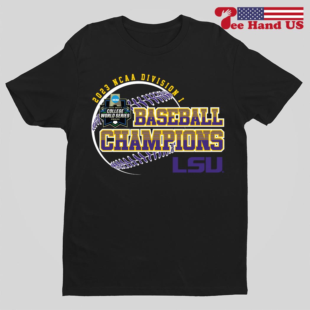 LSU Tigers 2023 NCAA Champions Baseball Jersey