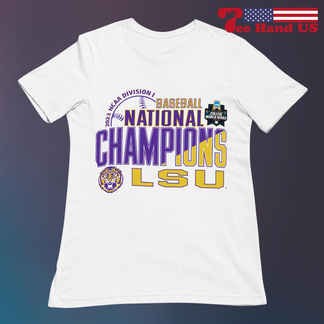 LSU Tigers Baseball 2023 Men College World Series Champions